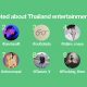 #YearOnTwitter TH - Most Tweeted Thailand entertainment accounts