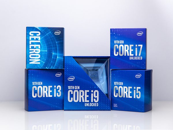 In April 2020, Intel announces new desktop processors as part of the 10th Gen Intel Core processor family. (Credit: Intel Corporation)