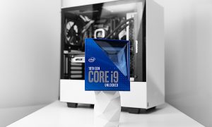 In April 2020, Intel announces new desktop processors as part of the 10th Gen Intel Core processor family, including Intel’s flagship Core i9-10900K processor, the world’s fastest gaming processor. (Credit: Intel Corporation)