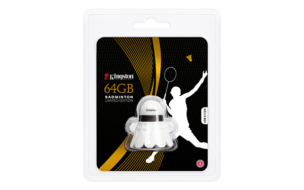 Kingston Limited-Edition Badminton USB Drive - Package