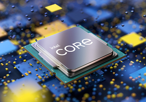 11th Gen Intel Core desktop processors (code-named "Rocket Lake-S") deliver increased performance and speeds. Intel launched the processors on March 16, 2021. (Credit: Intel Corporation)
