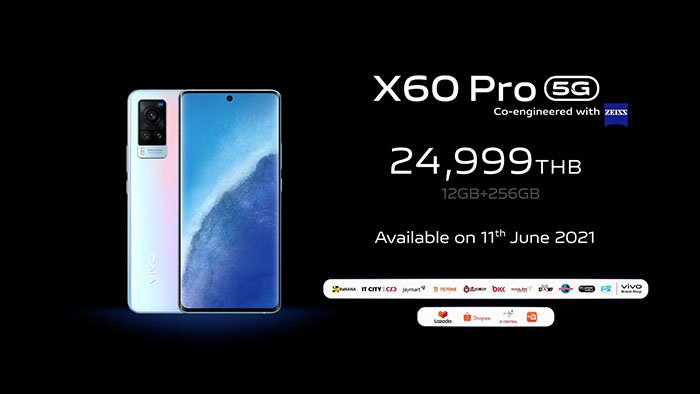 vivo X60 Pro 5G - THB Price