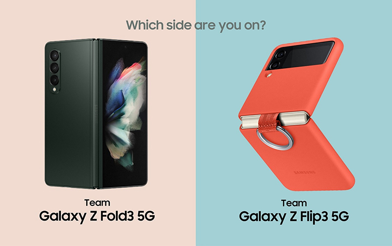 KV_Are you team Galaxy Z Fold3 or team Galaxy Z Flip3_