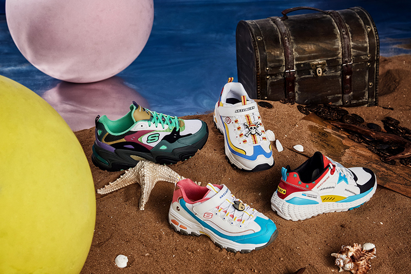 2.Skechers x One Piece Collection