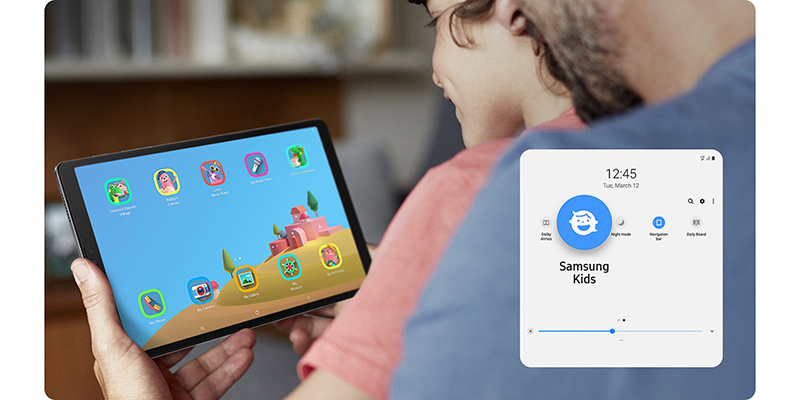 [Galaxy Tab A7 Lite] LTE_10_Samsung Kids_PC