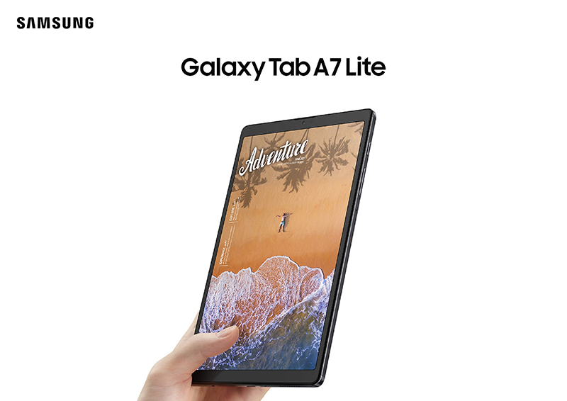 Galaxy Tab A7 Lite_product_kv_Drak Grey_